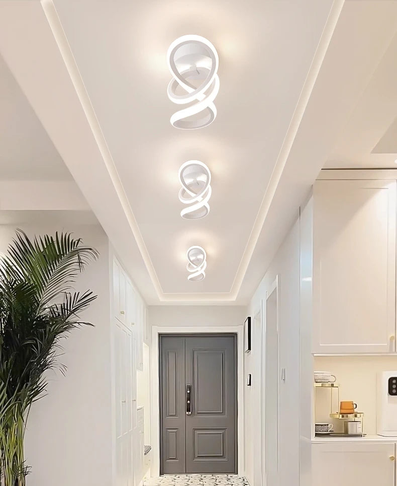Slim Aisle LED Ceiling Chandelier
