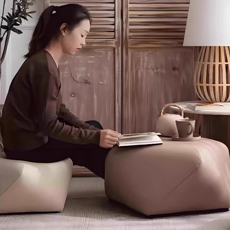 ottoman Modern Simplicity Low changing shoe pier stool Footrest Home Living Room Furniture Stools bedroom Ottomans chair Hallway