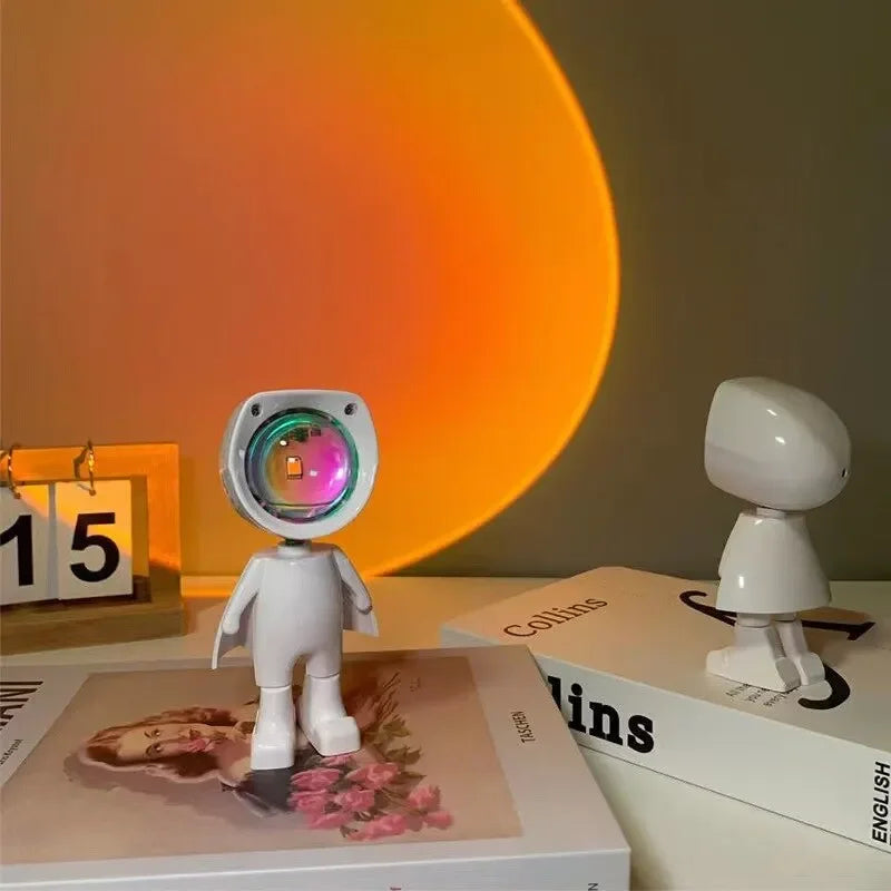 Astronaut Sunset Projector Lamp