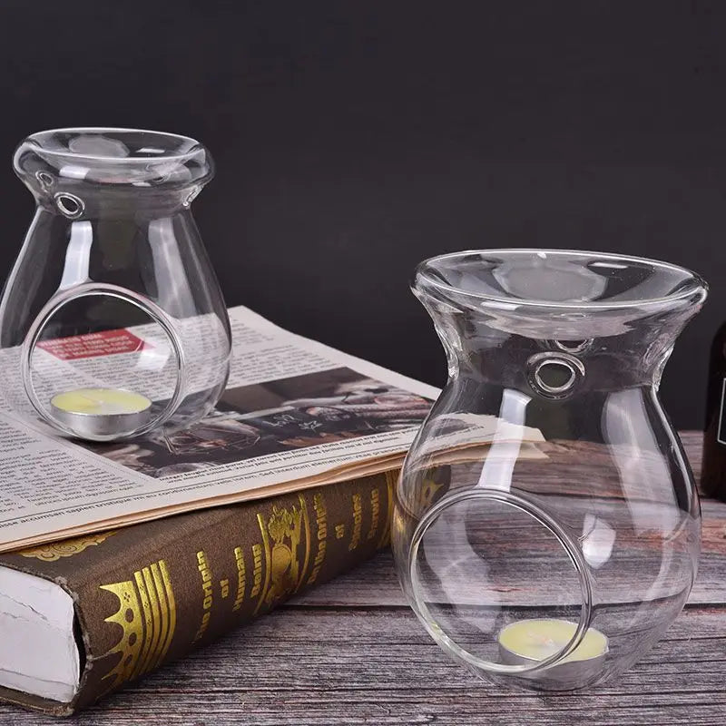 Glass Aroma Candle Burner