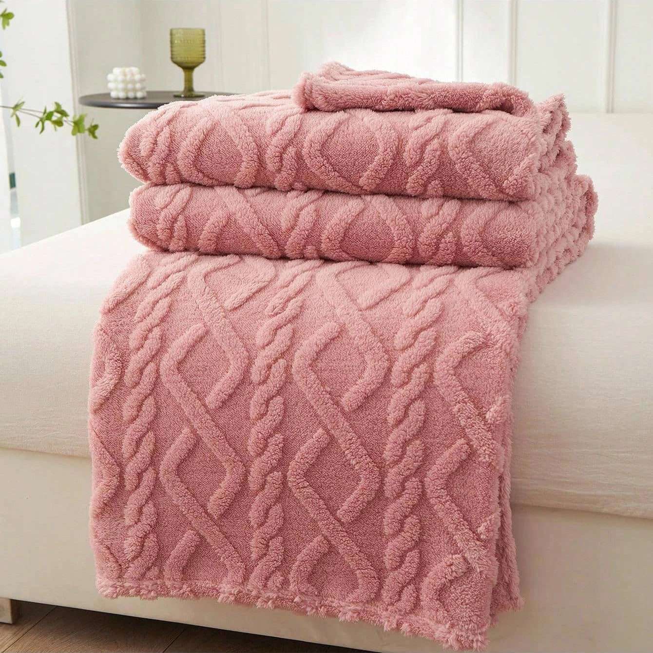 Coral Fleece Lightweight Blanket