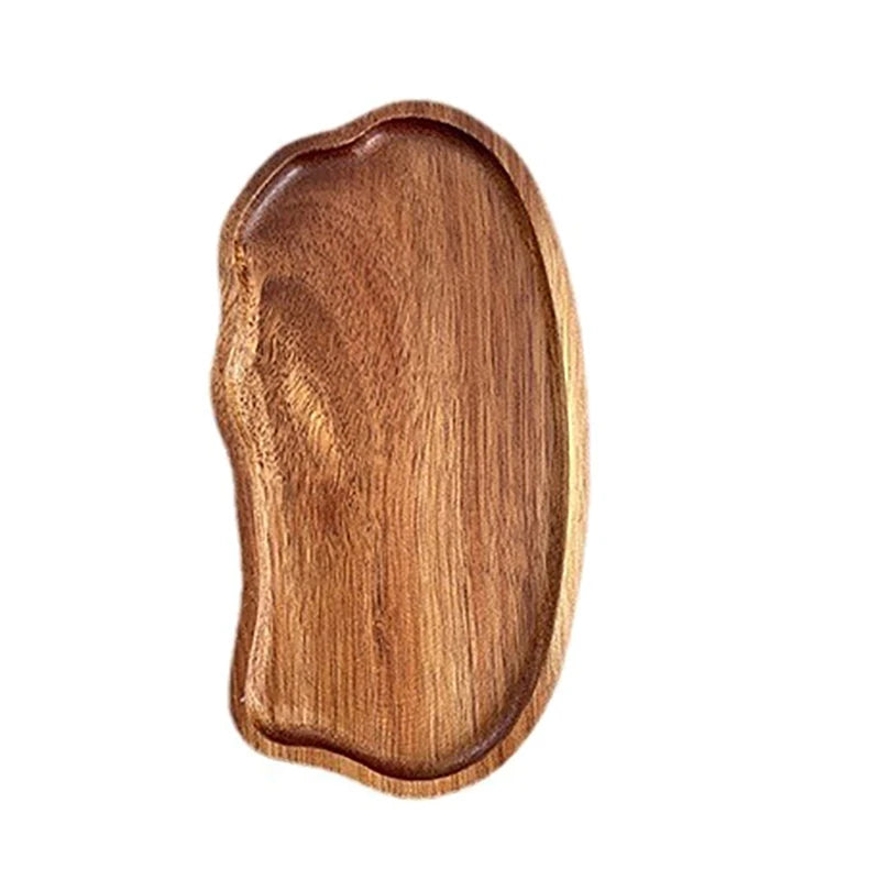 Wooden Serving Trays Oval Wood Tray Platters for Serving