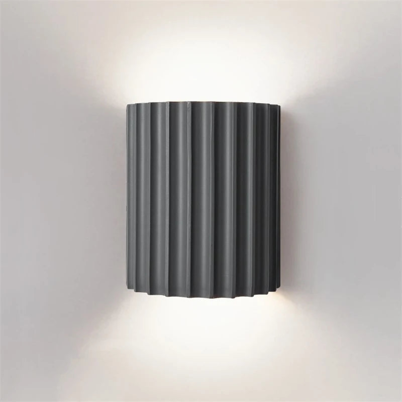 Nordic Resin Bedside Wall Lamp