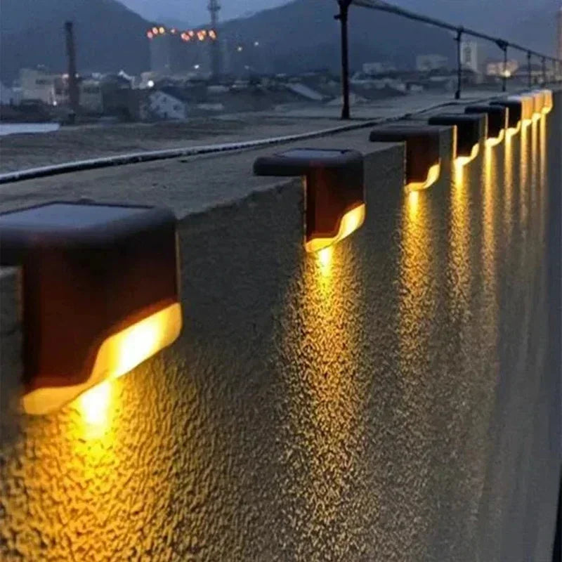 1/4/8/12/pcs Solar LED Lights Outdoor Garden Light Deck Lamp Solar