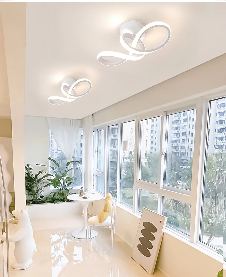 Slim Aisle LED Ceiling Chandelier