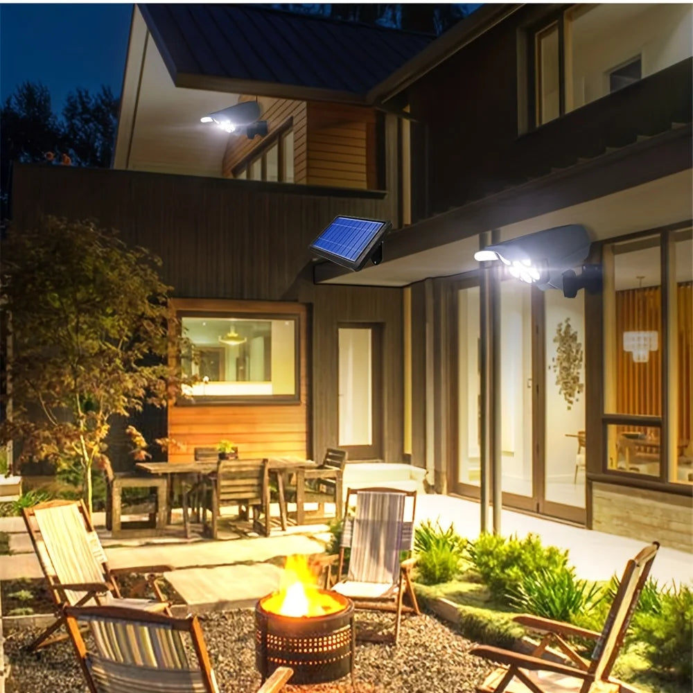 Solar Motion Sensor Security Floodlight