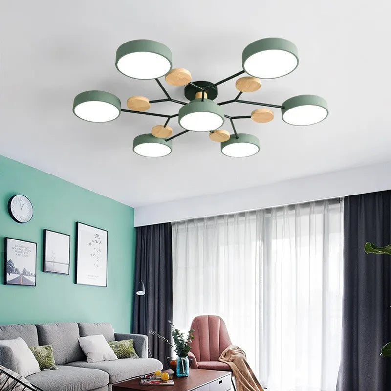 Modern Adjustable Spotlight Ceiling Chandelier