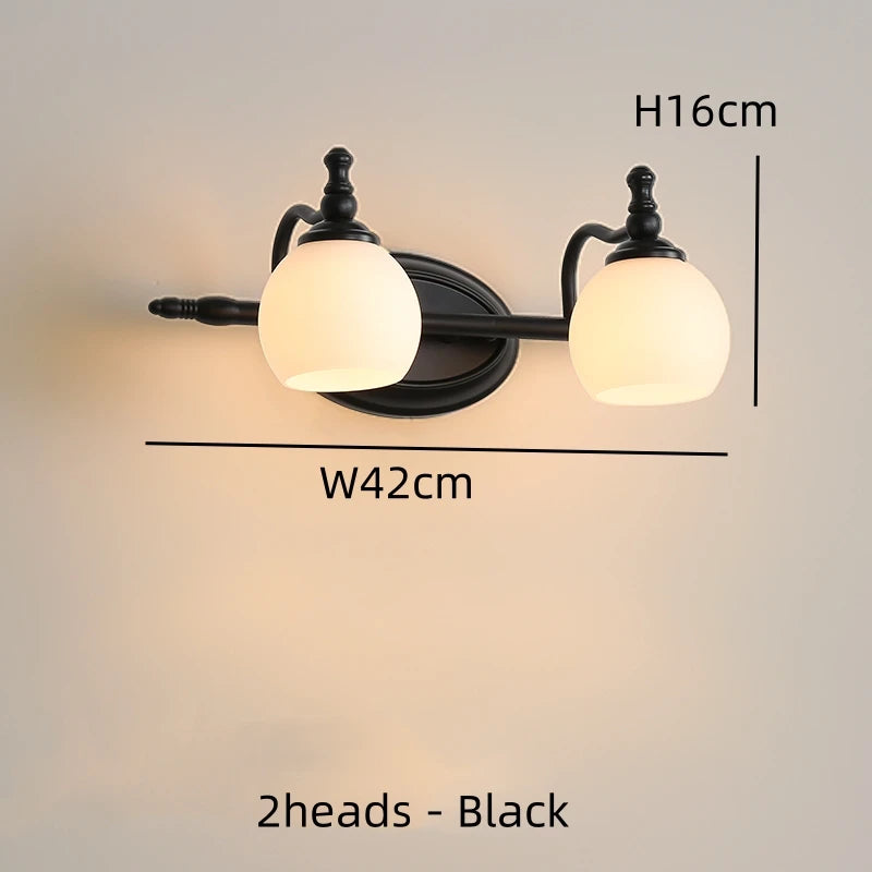 Vintage Bronze Vanity Wall Light
