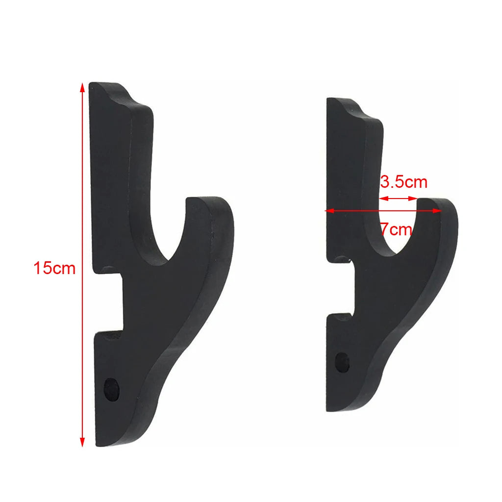 Wall Mounted Wooden Sword Display Stand
