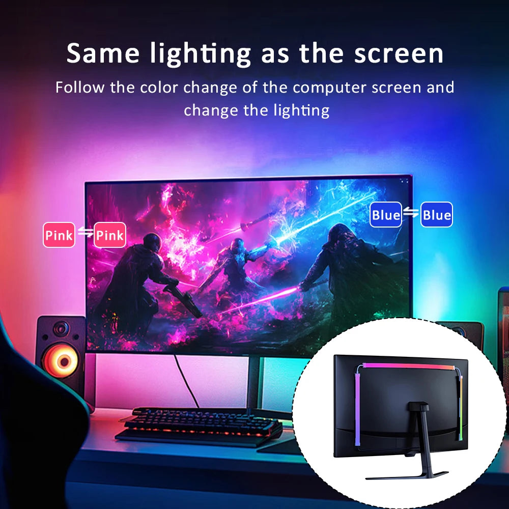 PC Monitor Backlight LED Strip
