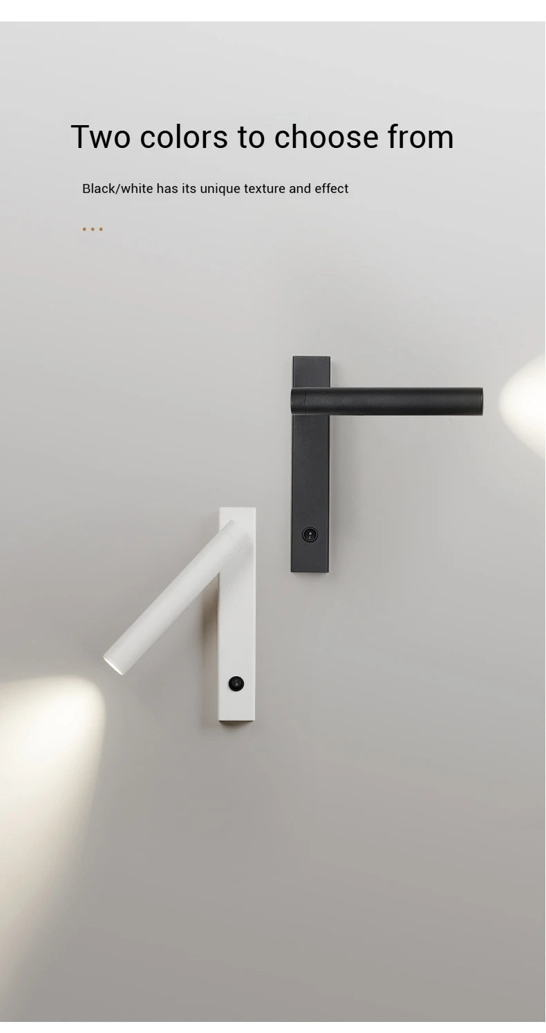 Minimalist Rotating Wall Sconce