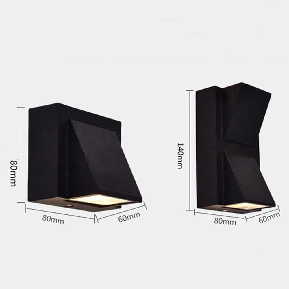 Modern Outdoor Wall Sconce IP65