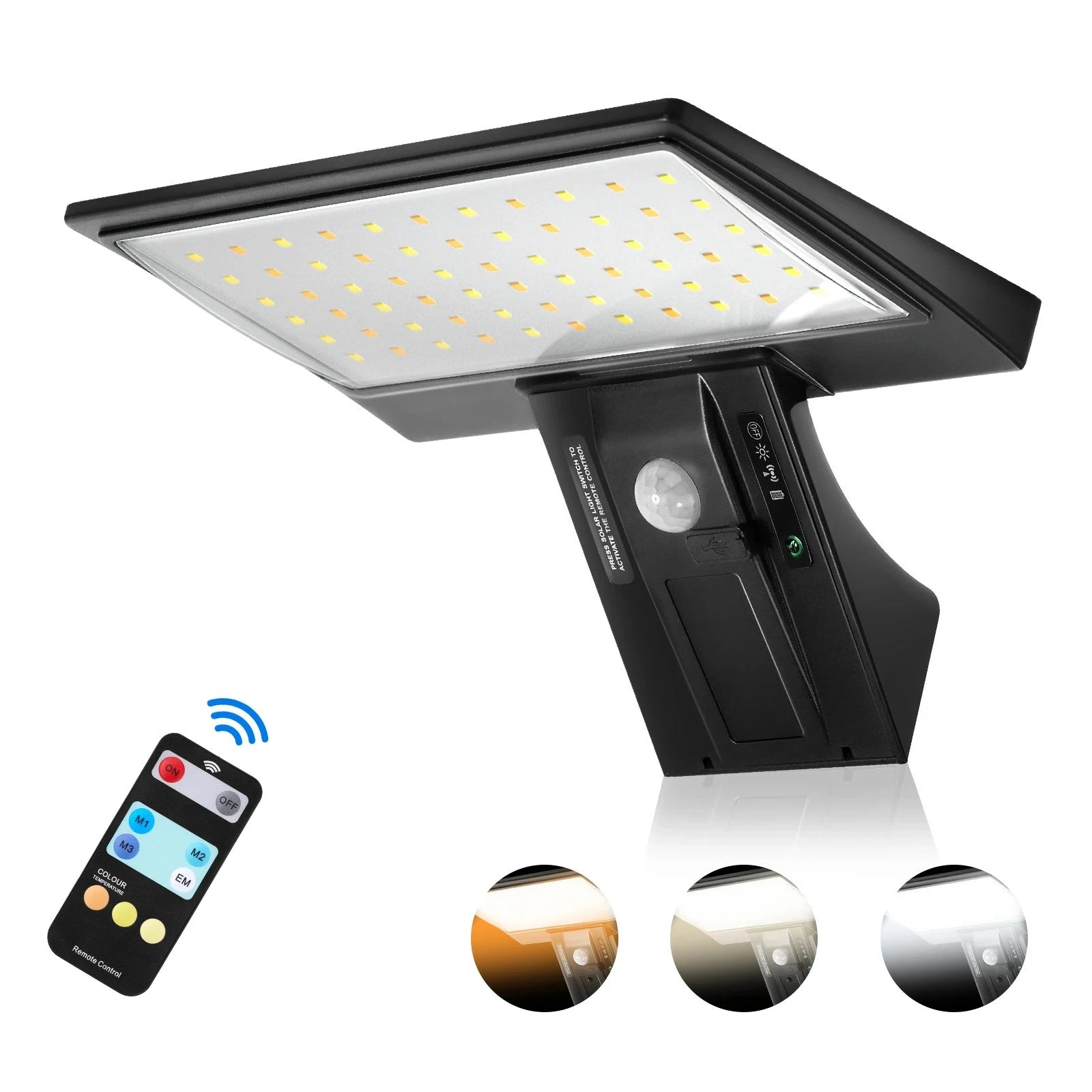 Motion Sensor Solar Security Light