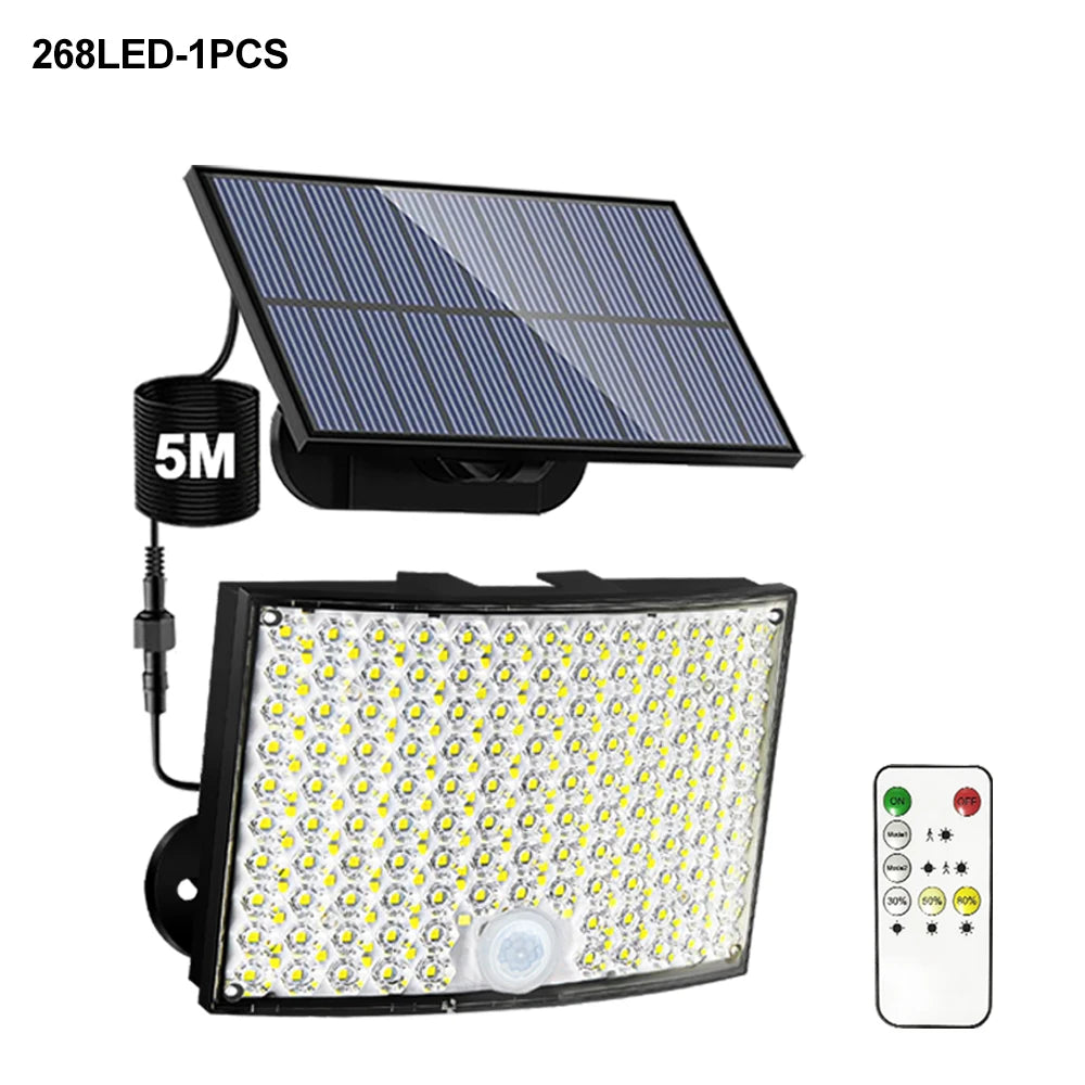 Solar Security Flood Light Motion Sensor