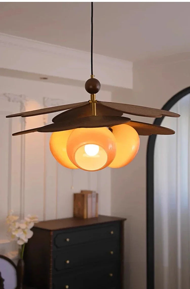 Rattan Weave Vintage Pendant Light