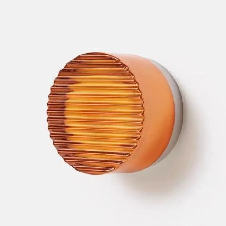 Modern Round Wall Lamp LED Acrylic Wall Light Sconce Living Room Aisel
