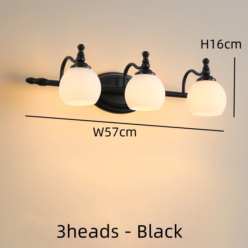 Vintage Bronze Vanity Wall Light