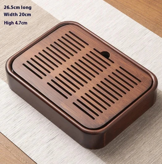 Bamboo Draining Tea Tray