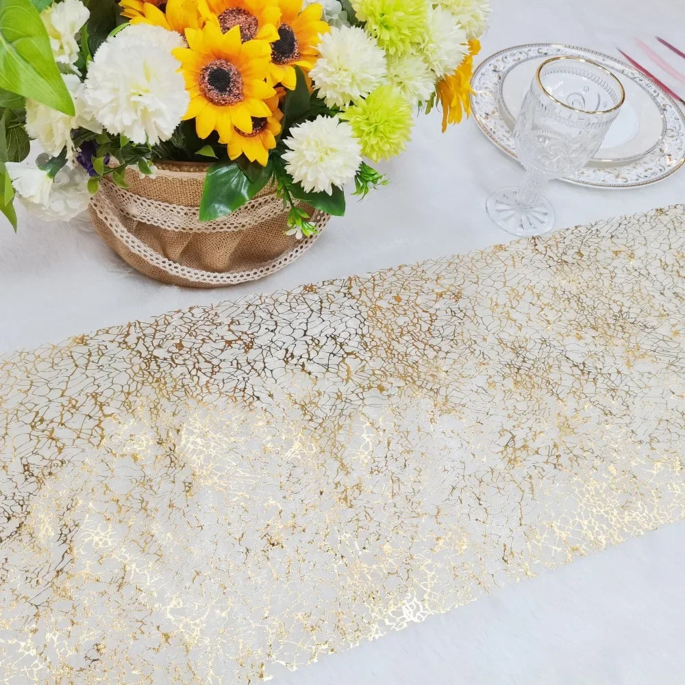 Metallic Gold Table Runner