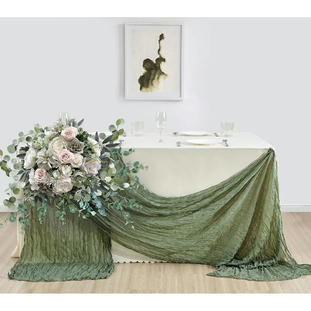 Cheesecloth Table Runners Set of 10