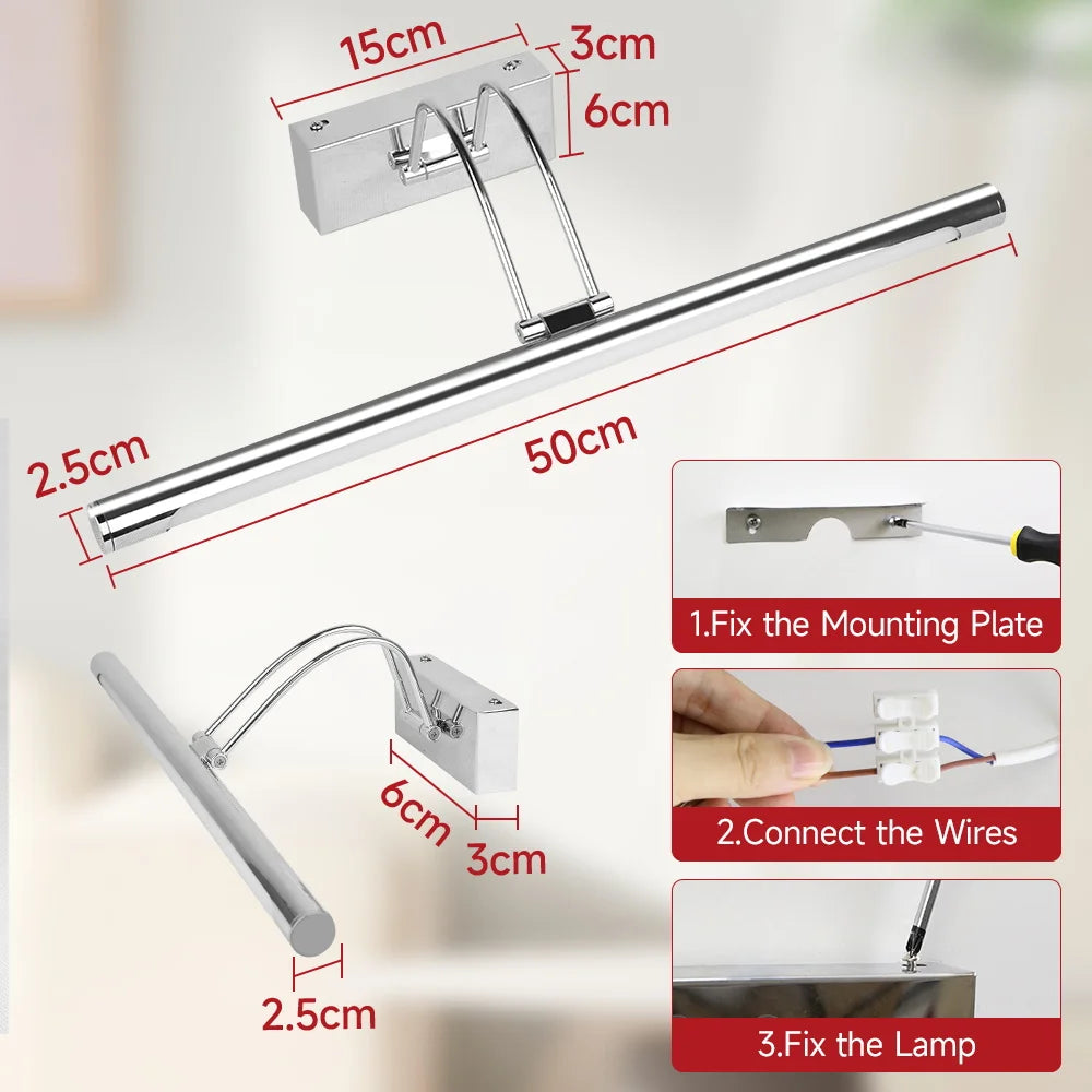 Tricolor Mirror Front Light