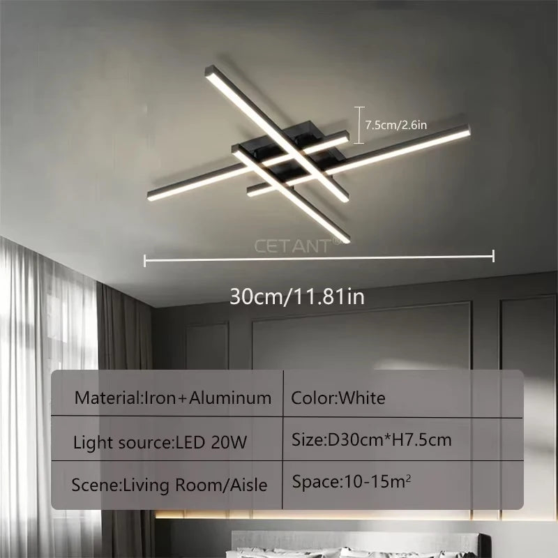 Minimalist Long Line Ceiling Light