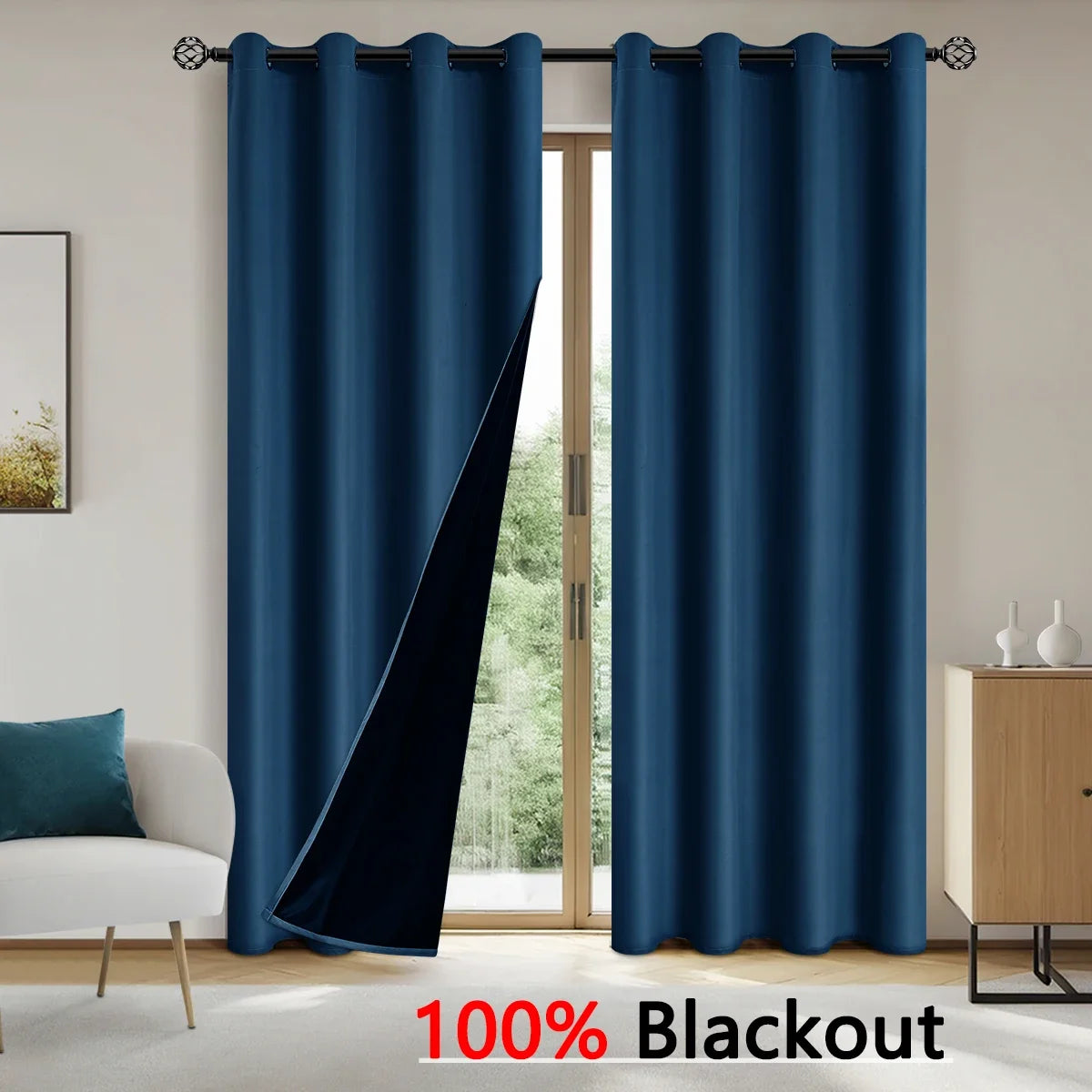 Modern Blackout Curtain Panels