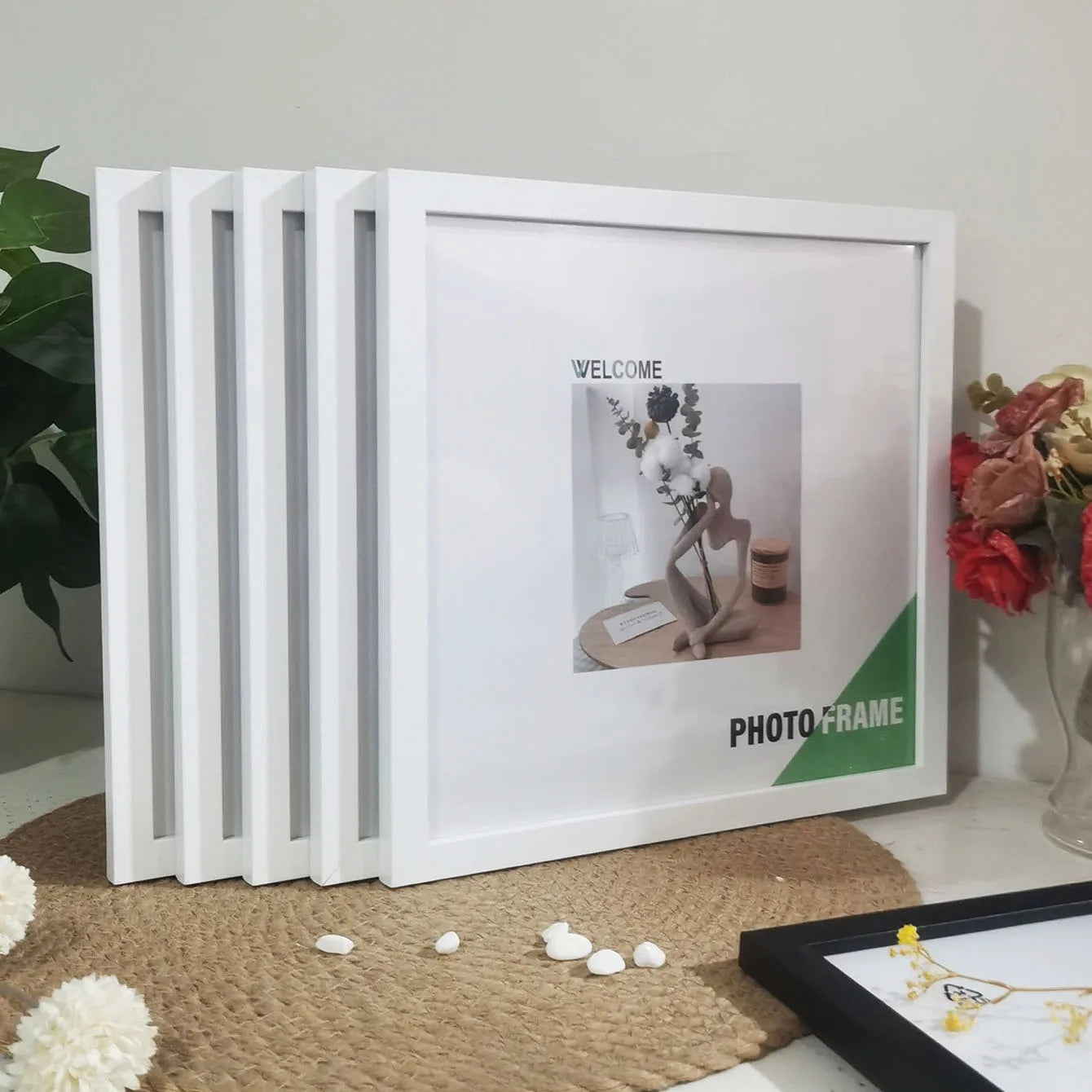 Square Photo Frame Set of 5