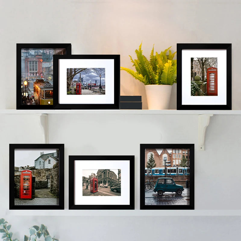 4x6 Wooden Picture Frames Set