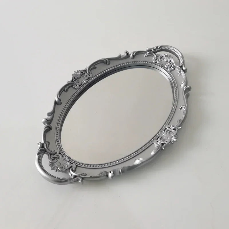 European Oval Decorative Tray