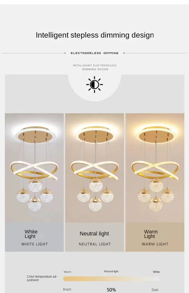 Modern Dining Room LED Chandelier