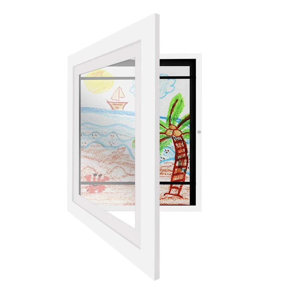 Front Opening Kids Art Display Frame