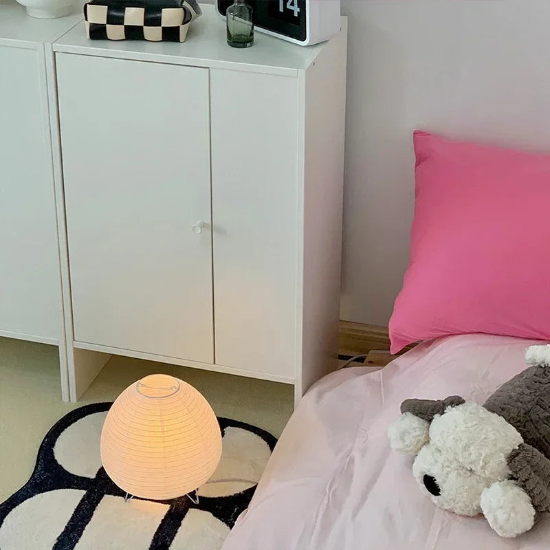 Japanese Rice Paper Lantern Lamp