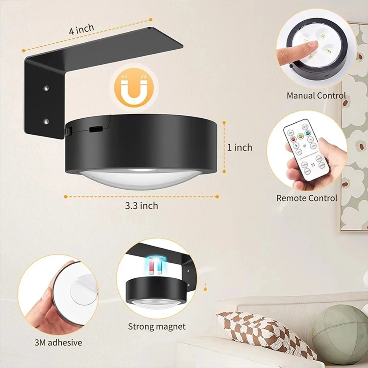 Battery Operated LED Picture Light
