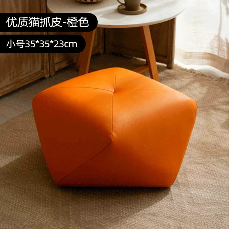 ottoman Modern Simplicity Low changing shoe pier stool Footrest Home Living Room Furniture Stools bedroom Ottomans chair Hallway