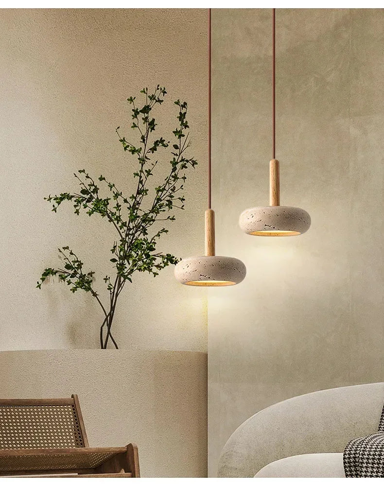 Wabi Sabi Circular Pendant Lamp
