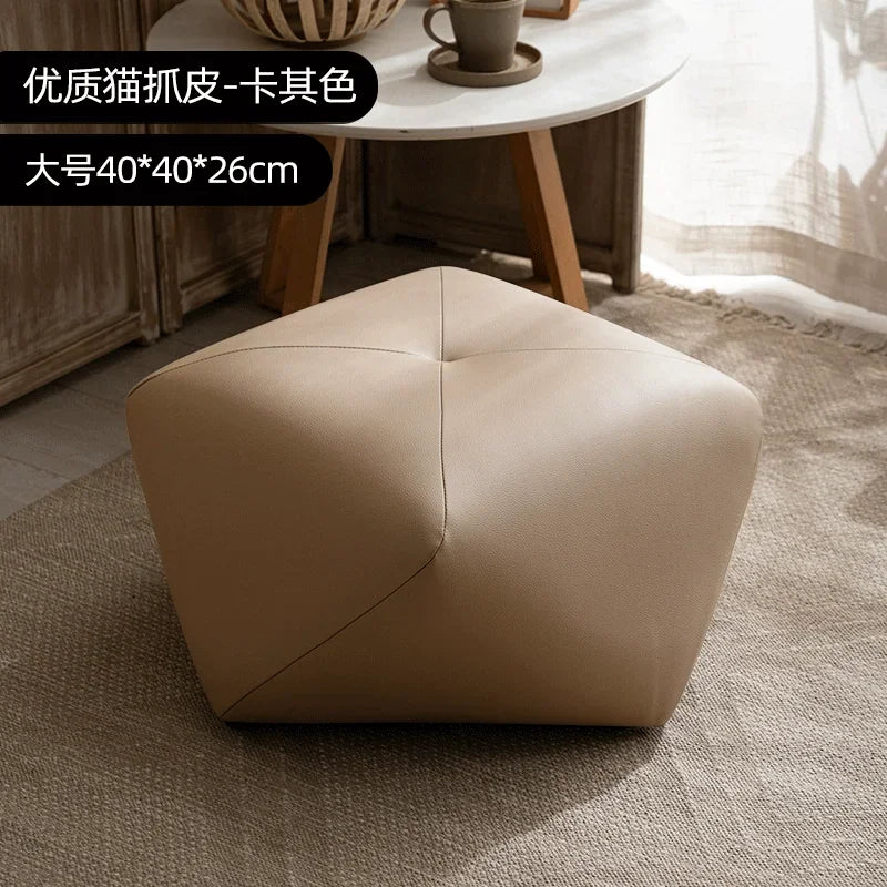 ottoman Modern Simplicity Low changing shoe pier stool Footrest Home Living Room Furniture Stools bedroom Ottomans chair Hallway