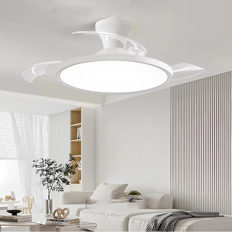 Invisible Blade LED Ceiling Fan
