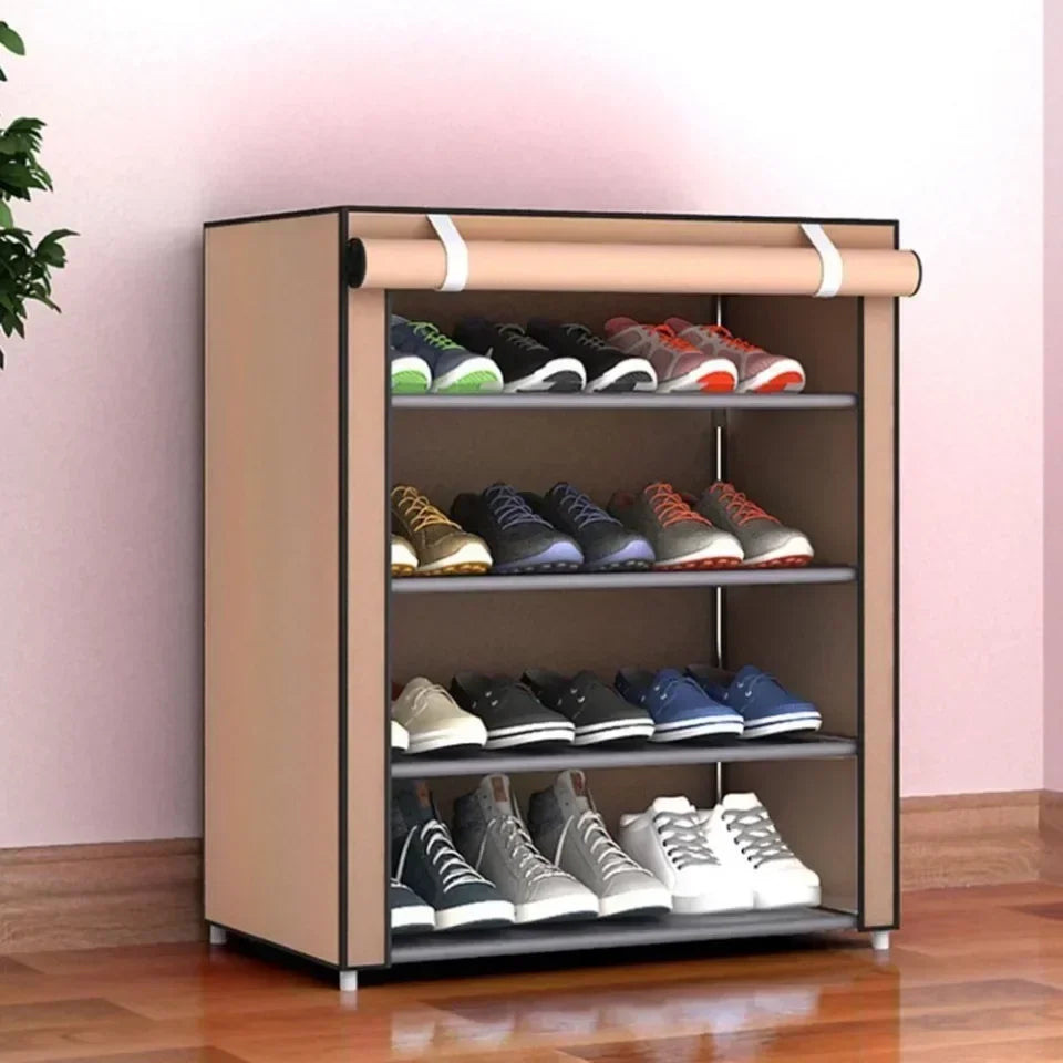 Multilayer Dustproof Shoe Cabinet Organizer Rack