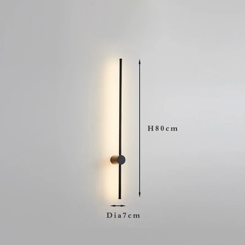 Minimalist Long Line LED Wall Lamp