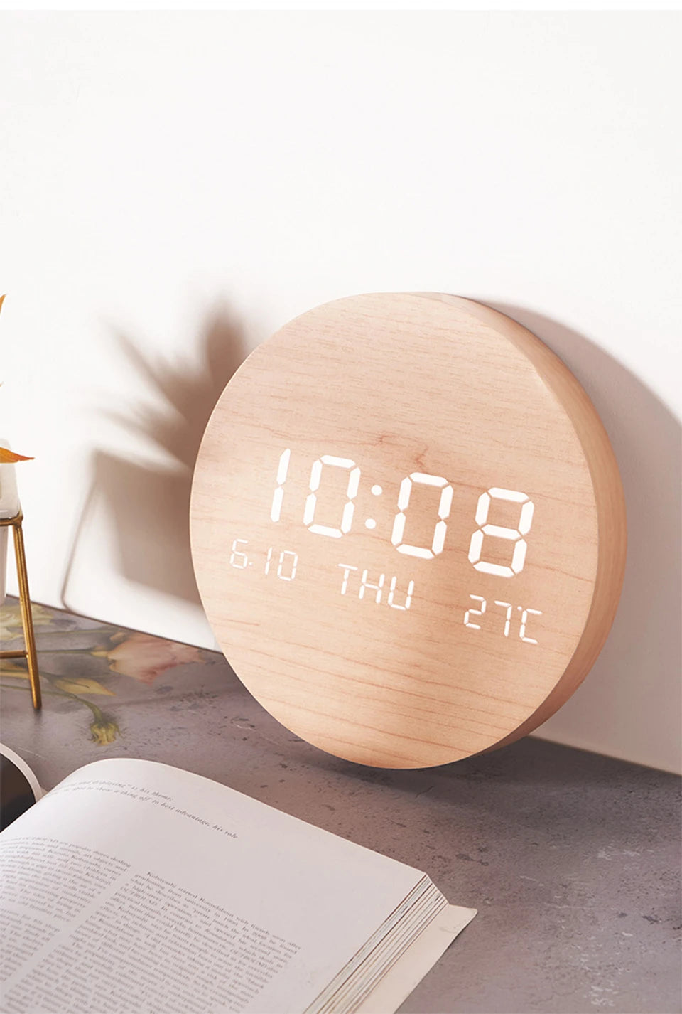 LED Digital Multifunction Wall Clock