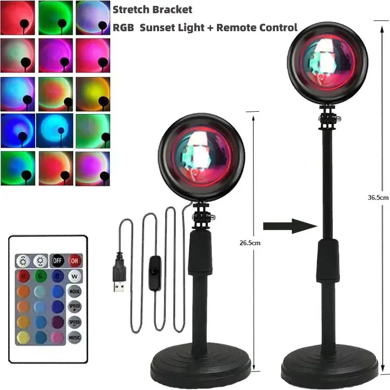 Sunset Rainbow Projector
