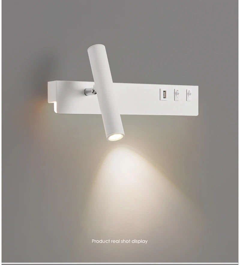 Bedside Reading Spot Wall Lamp