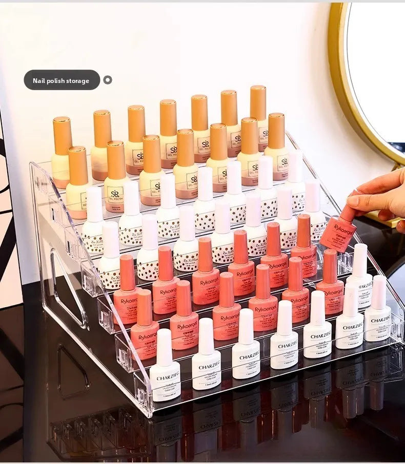 Clear Acrylic Ladder Display Shelf