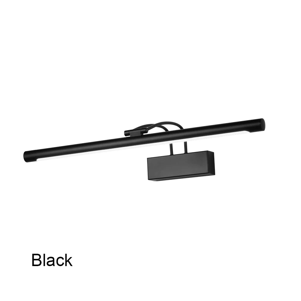 Led Bathroom Wall Light Black Copper AC85-265V Interior Wall Lamp