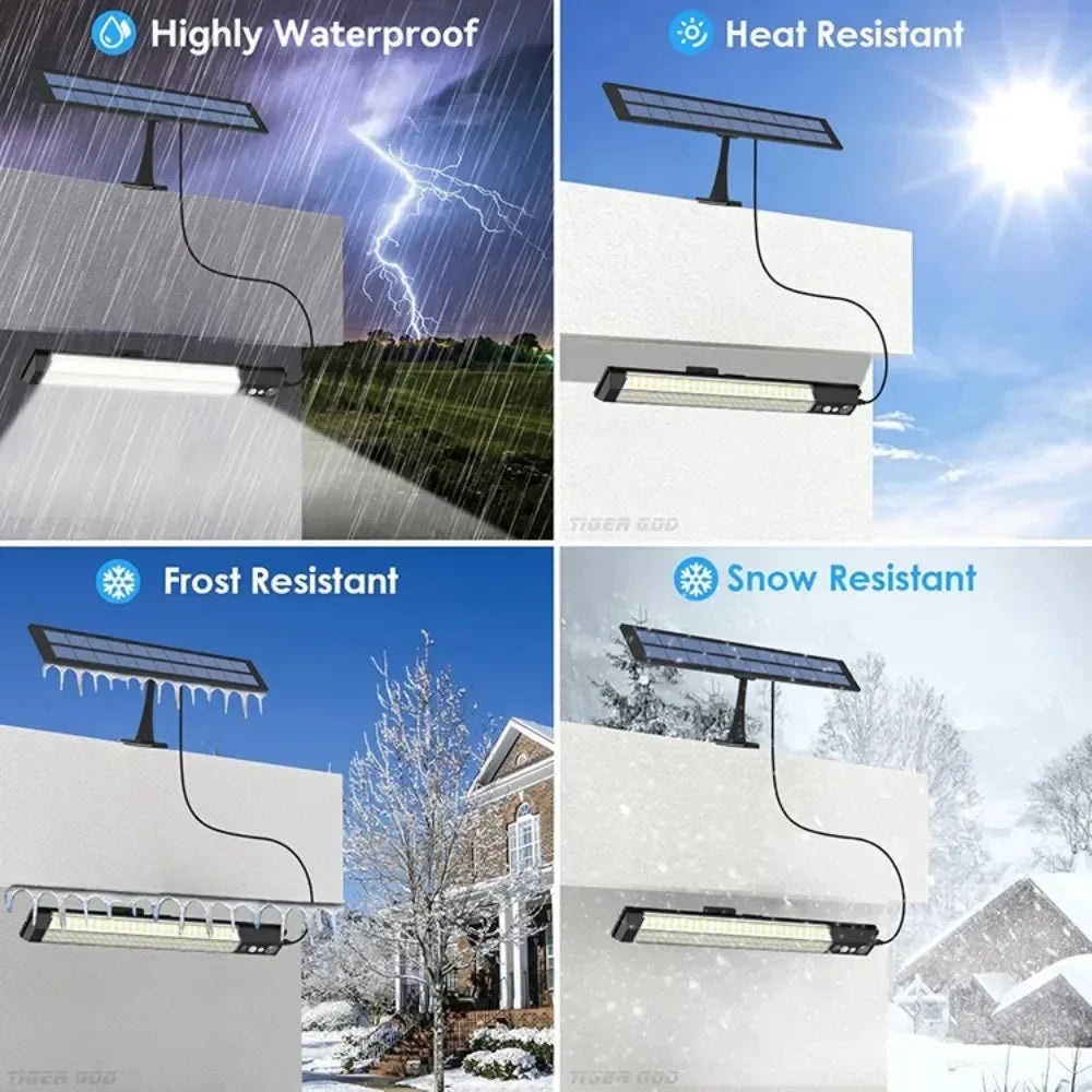 Solar Motion Sensor Wall Lamp