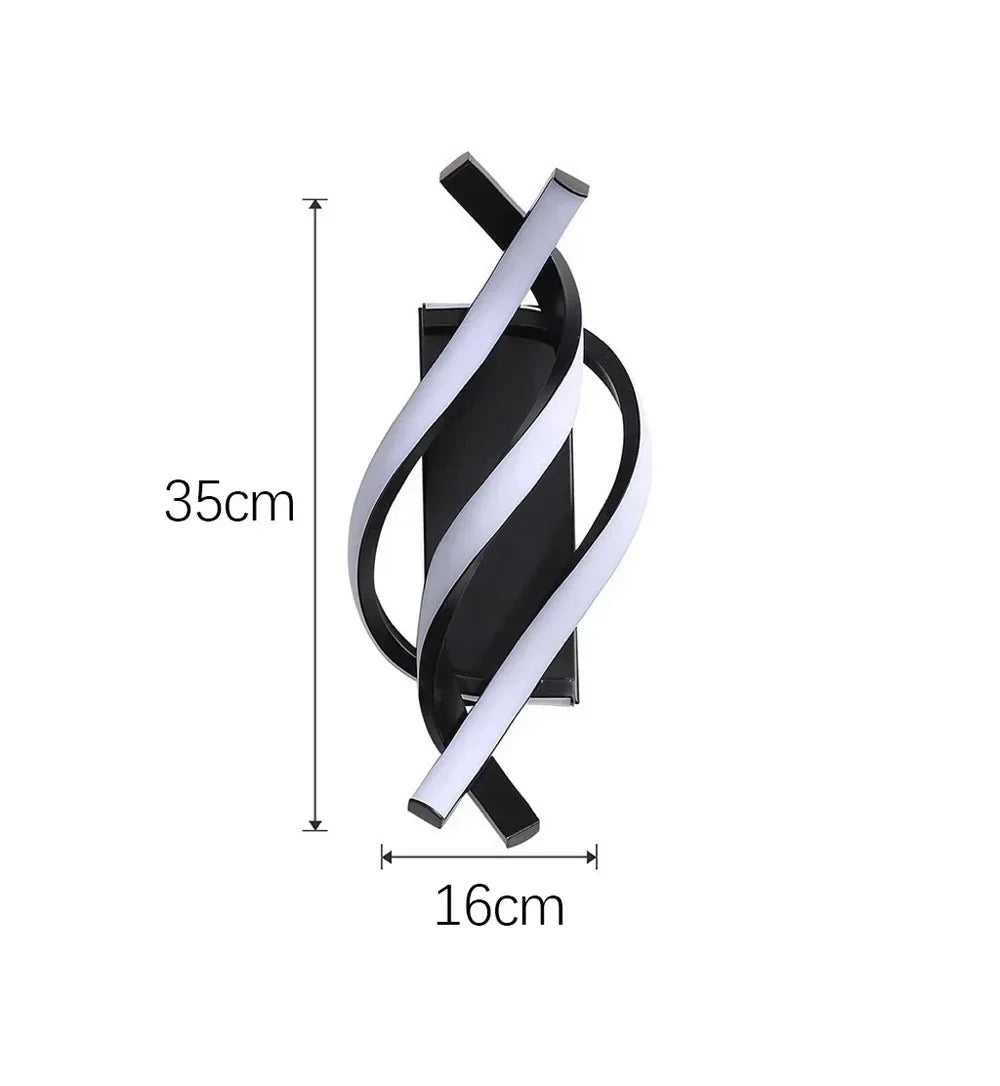 Modern LED Wall Lamp Home Line Decoration Wall Lamp Living Room
