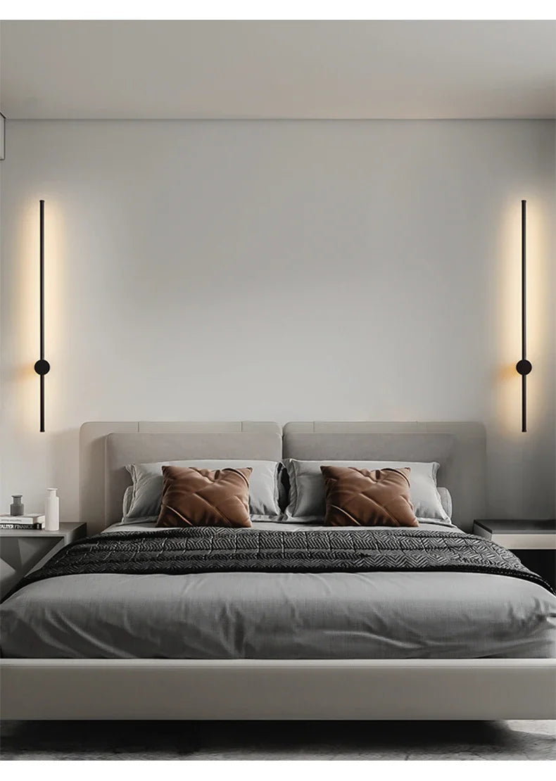 Minimalist Long Line LED Wall Lamp