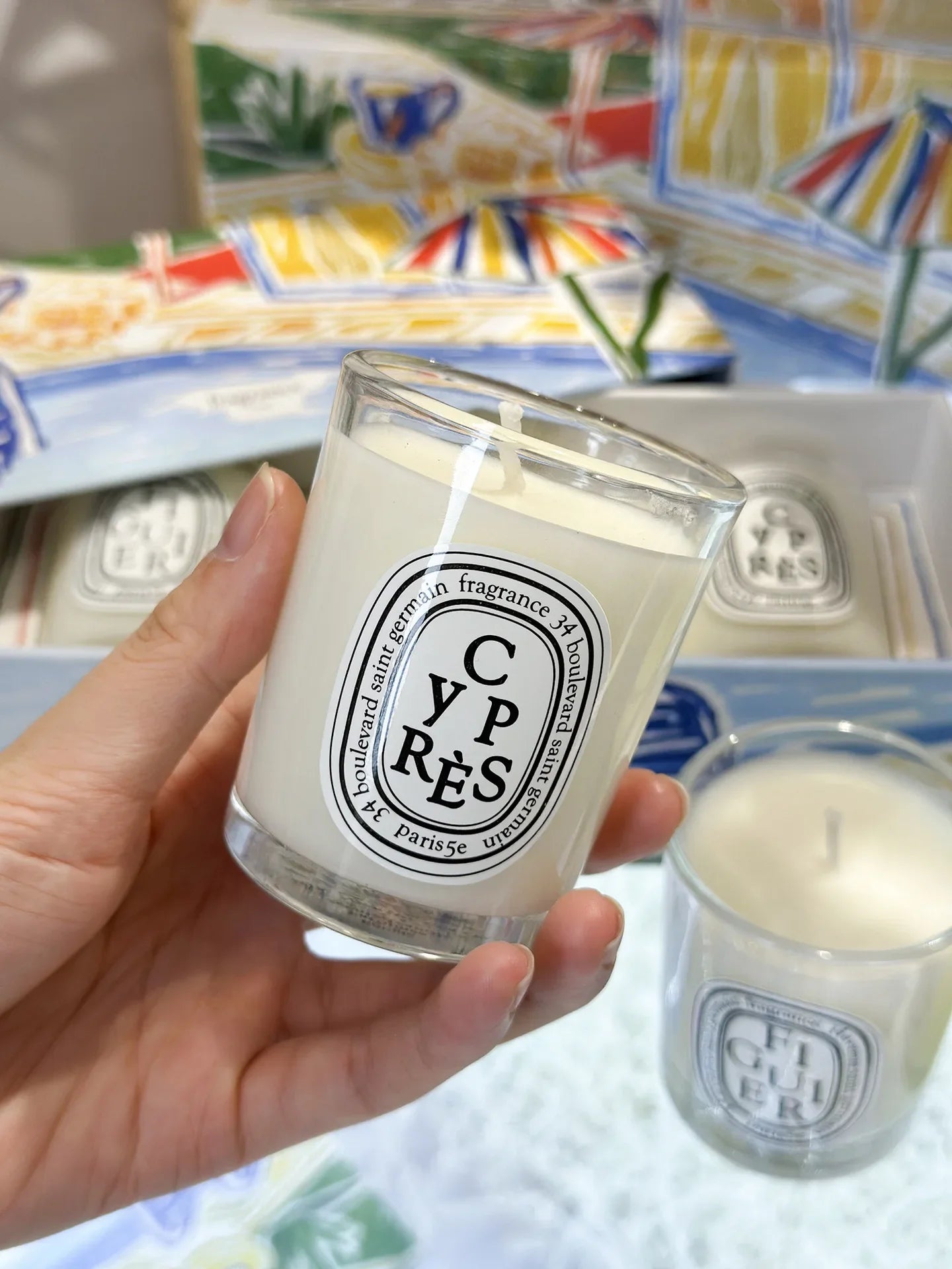Aromatherapy Candle Natural Plant Scented Candles French Fragrance