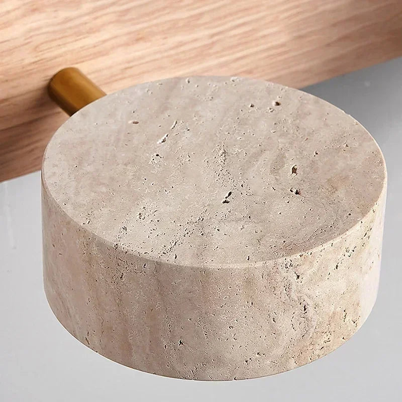 Travertine Spot Wall Light